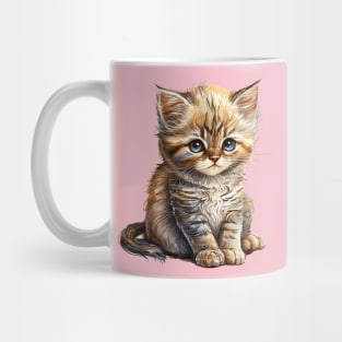 Cute anime cat kawaii kitten Mug